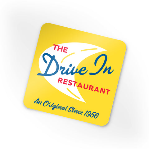 The Drive In Logo Sticker